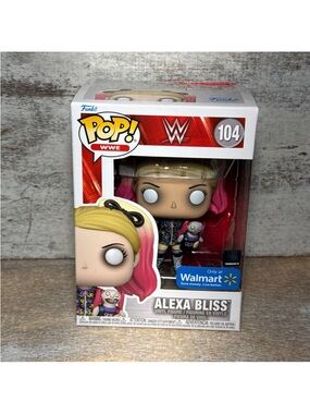 Funko Pop! WWE #104 Alexa Bliss Vinyl Figure Only At Walmart Brand New